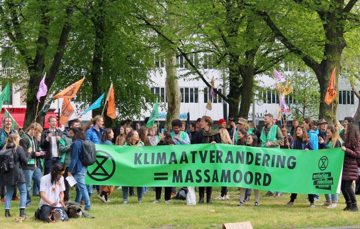 Afbeeldingsresultaat voor extinction rebellion nederland