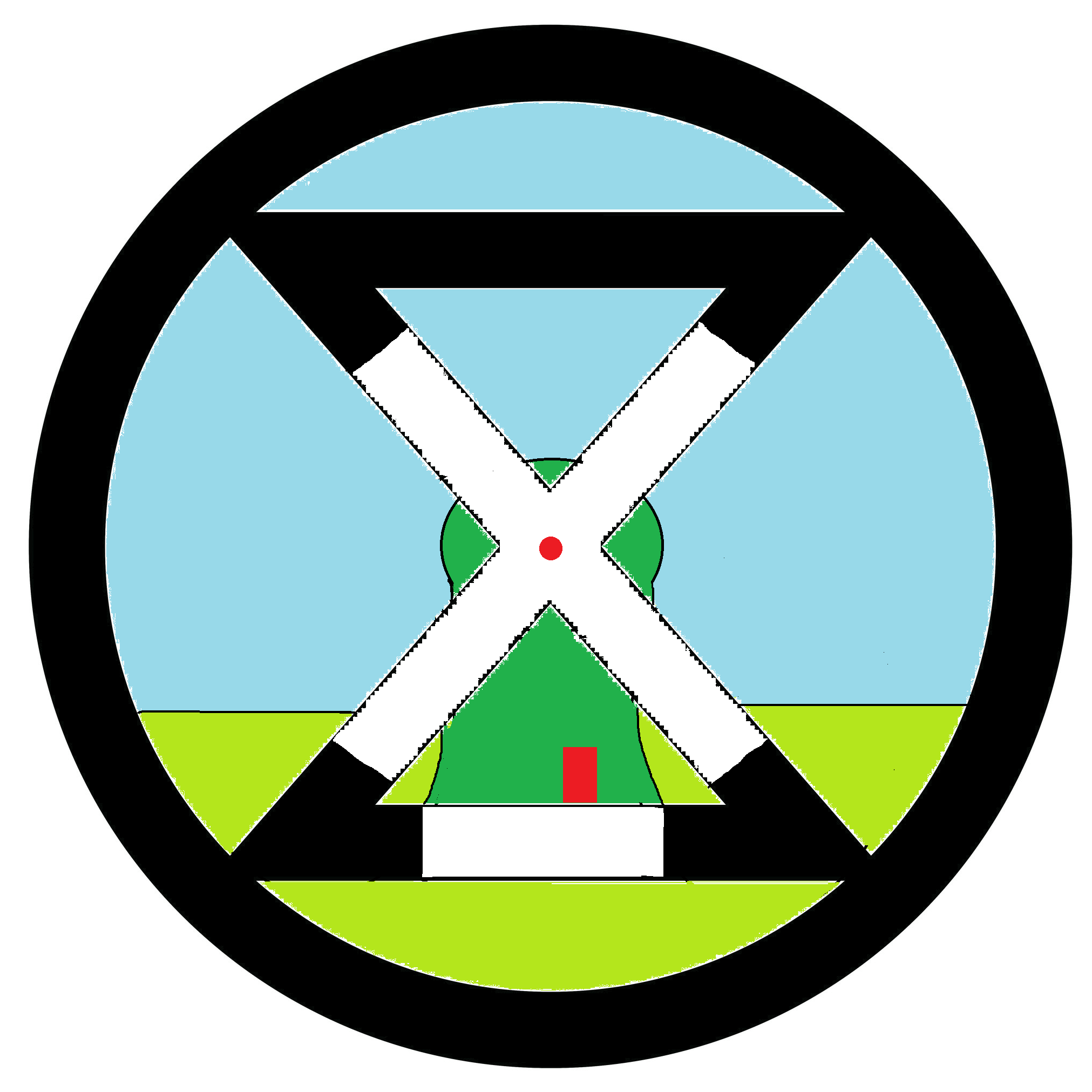 Extinction Rebellion Zaanstreek logo