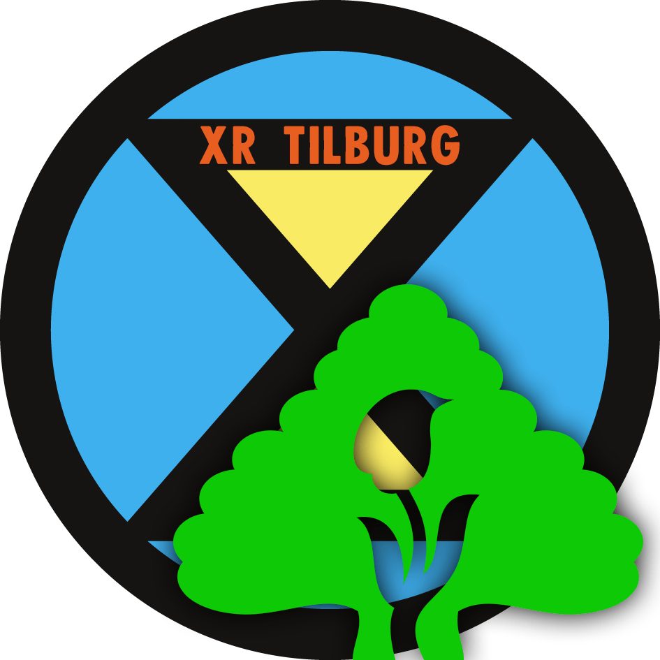 Extinction Rebellion Tilburg logo