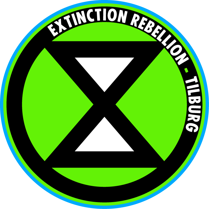 Extinction Rebellion Tilburg logo