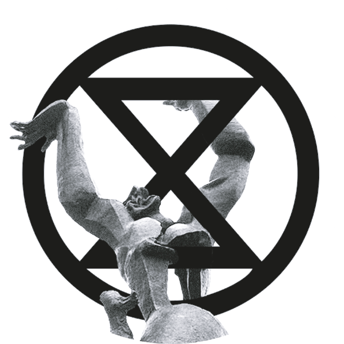 Extinction Rebellion Rotterdam logo